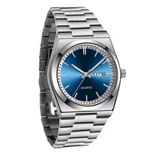 Relojes de Cuarzo para Hombre de Alta Calidad, Bajo MOQ, Personalizados, de Lujo, con Correa de Acero Inoxidable, OEM/ODM, Diseño Clásico de Lujo - Product Image 2