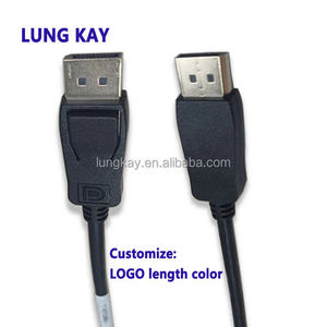 Cable DisplayPort DP1.2/1.0 de Venta Caliente de Fábrica, con Cubierta de PVC, 8K V14 1.4 HD Macho a Macho para Micrófono, Cables DP a DP 8K 4K - Product Image 3