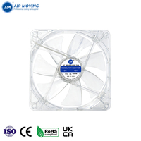 Ventilateur de refroidissement pour PC AM14025H12B 12V à roulement à billes 140x140x25mm avec lumière LED