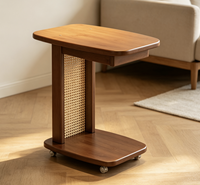 Table console mobile moderne pour salon, table d'appoint pour canapé, bois écologique fait main, design haut de gamme pour petits appartements