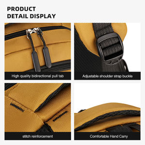 Mochila universitaria ligera para viajes al aire libre, bolsa deportiva impermeable a la moda, bolsas para ordenador portátil de alta calidad - Product Image 5