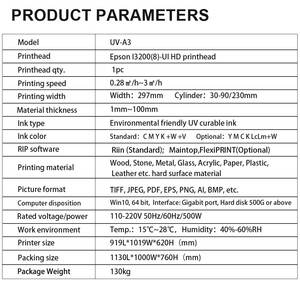A3เครื่องพิมพ์เอปสัน XP600 UV หัว i3200เครื่องพิมพ์ยูวี DTF ถ่ายโอน A4สติกเกอร์ฟิล์มเอบียูวีแบบแท่นพิมพ์โลโก้สำหรับเคส<span class=keywords><strong>โทรศัพท์</strong></span> - Product Image 4