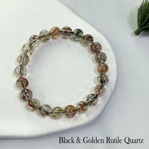 Pulsera de Piedra Natural con Cuentas de Vidrio Coloridas, Protección EMF, Servicio de Empaquetado de Productos con Logotipo Personalizado Profesional - Product Image 5