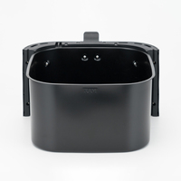 Friteuses à air en acier inoxydable SKD CKD de 8 litres, vente chaude, contrôle numérique intelligent, articles ménagers, revêtement antiadhésif, friteuses à air économiques