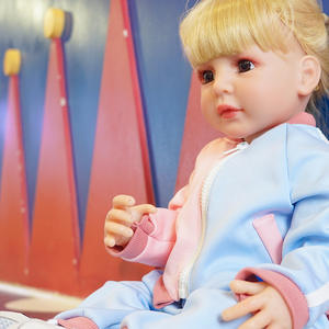 WYL-Muñeca <span class=keywords><strong>de</strong></span> bebé <span class=keywords><strong>Reborn</strong></span> <span class=keywords><strong>de</strong></span> 22 pulgadas, juguete <span class=keywords><strong>de</strong></span> silicona <span class=keywords><strong>de</strong></span> cuerpo completo <span class=keywords><strong>de</strong></span> 55 cm, <span class=keywords><strong>de</strong></span> <span class=keywords><strong>goma</strong></span> suave y realista - Product Image 6