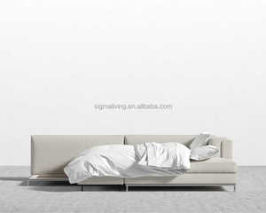Meubles modulaires de salon en tissu respirant, sectionnels minimalistes, taille personnalisée - Product Image 4