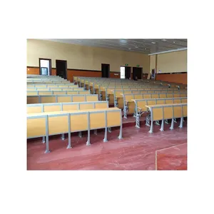 School Chairs and Tables Set College Chair And Desk Lecture Hall High School Folded Desk Chair School Desk