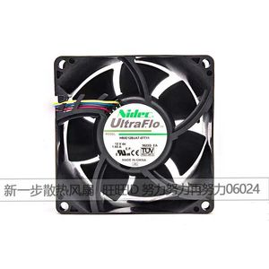 นิเด็ค อัลตร้าโฟล 120x120x38 มม. 12V 1.60A พัดลมระบายความร้อนเซิร์ฟเวอร์แบบลูกปืนสำหรับโปรเซสเซอร์ - Product Image 1