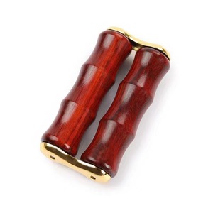 Hand <b>Massager</b> Purple Sandalwood Double Wheel USB Rechargeable Home Use <b>Personal</b> Gift - Product Image 4