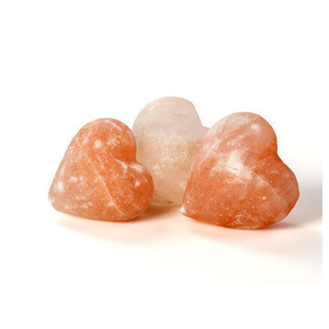 Pierre de massage en forme de cœur rose clair de l'Himalaya pour les soins de la peau MUSA Enterprises - Product Image 4