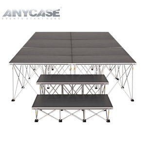 Xách Tay Gấp Nhôm Sân Khấu Cho Đám Cưới Biểu Diễn Sống Sân Khấu Nền Tảng Trang Trí - Product Image 2