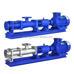 Bomba de cavidade progressiva mini micro mono lama helicoidal aço inoxidável parafuso bomba para melaço