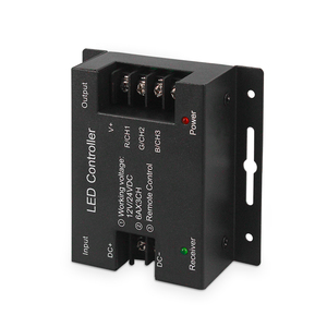 Nhà máy trực tiếp DC12V 24V 3CH 216W dễ dàng cài đặt không dây RF LED Strip ánh sáng cảm ứng từ xa RGB Led điều khiển - Product Image 2