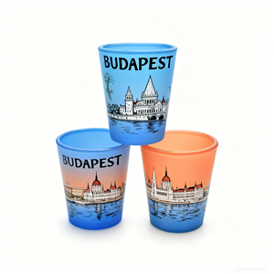 Vaso de Whisky/Vino Personalizado con Logotipo, 2oz/50ml, Vaso de Espresso Sublimable en Blanco, Vaso Pequeño Tipo Bala - Product Image 1