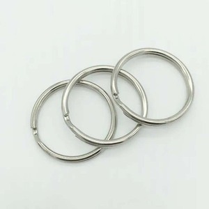 1 "Thép chia Nhẫn, đôi vòng móc khóa số <span class=keywords><strong>l</strong></span>ượng <span class=keywords><strong>l</strong></span>ớn bán buôn <span class=keywords><strong>l</strong></span>ô 25mm liên kết chuỗi vòng chìa khóa - Product Image 5