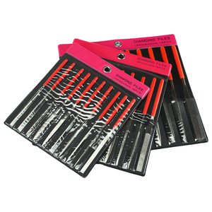 Juego de Limas de Diamante a Precio de Fábrica al por Mayor, Acero <span class=keywords><strong>para</strong></span> Rodamientos GCR15, <span class=keywords><strong>para</strong></span> Pulido Industrial de Metales, Herramientas Manuales <span class=keywords><strong>para</strong></span> Desbarbar - Product Image 5