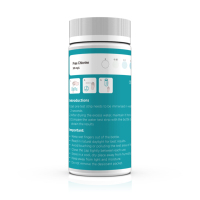 Tiras reactivas de cloro residual de 0-2000 mg/L, tiras reactivas de cloro libre para agua, para escenarios de desinfección intensiva comercial, OEM