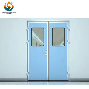 Puerta de <span class=keywords><strong>metal</strong></span> resistente al fuego de 90 minutos con opción de acristalamiento completo, tamaños y colores personalizados disponibles - Product Image 5