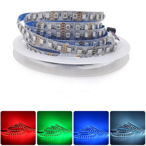 RGB LED 조명 <span class=keywords><strong>12V</strong></span> 5M LED 스트립 SMD3535 120Leds/m 유연한 리본 다이오드 5mm PCB RGB LED 테이프 비방수 실내 조명 - Product Image 3