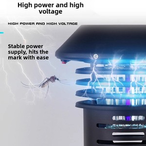 Nouveau modèle 2026 – Lampe anti-moustiques et tue-insectes pour usage domestique et extérieur, étanche IP33, alimentée par énergie <span class=keywords><strong>solaire</strong></span>, longue autonomie, puissante contre les mouches - Product Image 2