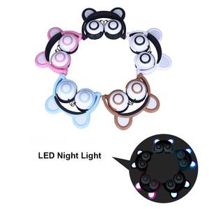 Auriculares <span class=keywords><strong>de</strong></span> oreja <span class=keywords><strong>de</strong></span> oso con cable para niños, estudio en línea y escucha <span class=keywords><strong>de</strong></span> música, fábrica <span class=keywords><strong>de</strong></span> auriculares originales <span class=keywords><strong>de</strong></span> China - Product Image 4