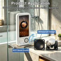 Speaker Audio Bluetooth HI-FI 50MM 4Ohm 10W Tahan Air, Speaker Siaran Suara AI Cerdas, Aksesoris Speaker, Sesuai ROHS