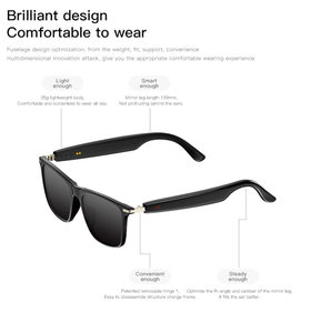 Gafas de traducción inteligente en 140 idiomas, traductor en tiempo Real de dientes azules, altavoz incorporado para viajes de negocios - Product Image 3