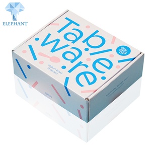 Custom Low Price Recycled Corrugated Cup and Saucer Packaging <b>Boxes</b> - Product Image 3
