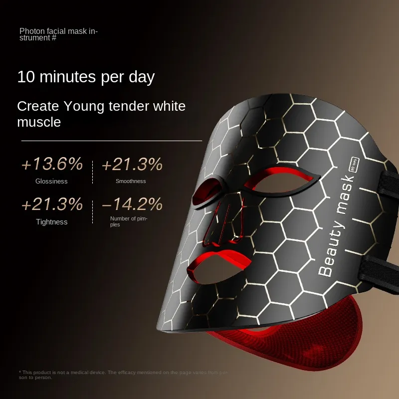 Led Light Professional Use Skin Care Face Mask Photon Led Therapy Anti Aging Mask Machine