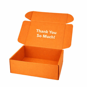 Boîte en carton ondulé laminé lithographique pour parfum et cosmétiques, boîte à rabat E-flute, boîte d'expédition, logo personnalisé, fabricant personnalisé - Product Image 1