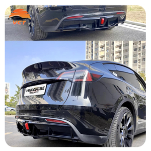 Mô hình y hiệu suất nâng cấp khuếch tán phía sau cơ thể tự động hệ thống sợi carbon mô hình ABS PP phía sau bội cơ thể Kit cho Tesla mô hình y - Product Image 4