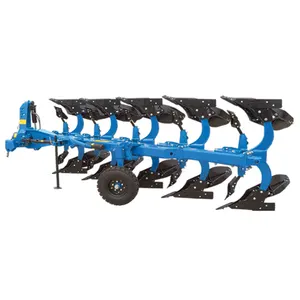 Cultivadores de trator 180HP equipados com cultivador de campo tipo B equipamento de arado hidráulico reversível