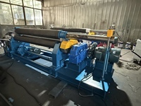 Machine à cintrer les tôles à trois rouleaux W11 16x2000, machine à cintrer les tôles W11 facile à entretenir, idéale pour une utilisation quotidienne en atelier
