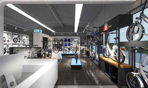 Современный модный бренд моторный выставочный зал для мотоцикла дизайн интерьера пользовательский магазин велосипедов настенный дисплей для мотоцикла выставочный зал дизайн для мотоцикла - Product Image 5