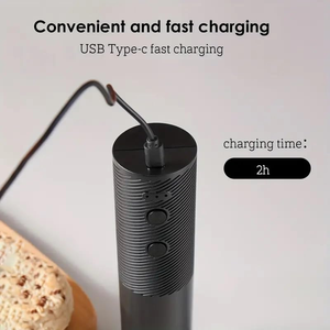 Ouvre-bouteille de vin automatique, ouvre-bouteille de vin électrique sans fil personnalisé, ensemble rechargeable par USB - Product Image 3