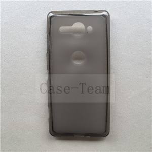Fabricant de gros étuis en TPU mat souple givré couverture arrière étui de téléphone portable en silicone pour <span class=keywords><strong>Sony</strong></span> <span class=keywords><strong>Xperia</strong></span> <span class=keywords><strong>XZ2</strong></span> Compact noir - Product Image 1