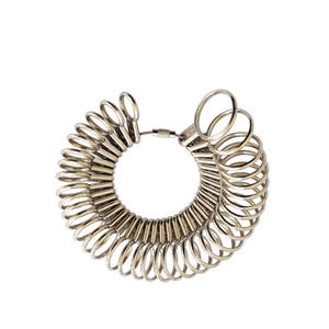 गहने उपकरण चांदी धातु की अंगूठी Sizer गेज खराद का धुरा फिंगर नौकरशाही का आकार घटाने - Product Image 1