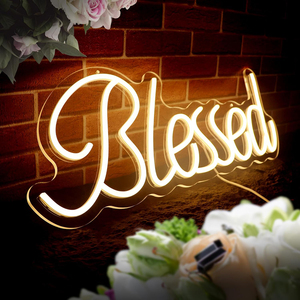 Iluminación LED de Neón 3D Personalizada Ohbaby para Habitaciones Infantiles, Eventos de Oficina, Luces de Ambiente Multicolores para Decoración de Fiestas en Casa - Product Image 1