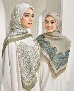 Độc quyền in bông cao cấp Voile koleksi tudung bertemakan chữ lồng hồi giáo penampilan korang lebih memukau - Product Image 3
