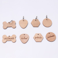 DIY Anpassbares Naturholzfarbenes Holzschild für Welpen, Blanko-Bastelbrett in Verschiedenen Formen zum Bemalen, Dekorieren und Personalisieren