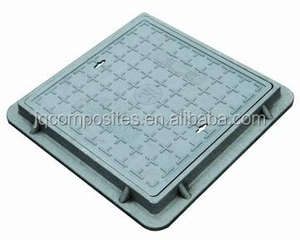 SMC <span class=keywords><strong>BMC</strong></span> 복합 FRP 맨홀 커버 EN124 A15 50x50cm 플라스틱/원형 공장 가격 맨홀 커버 - Product Image 3