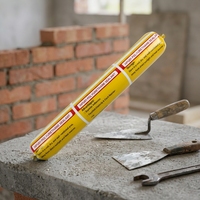 Kit d'adhésif polyuréthane de luxe à séchage rapide, de qualité professionnelle, certifié CE, haute élasticité, pour le scellement des joints de construction