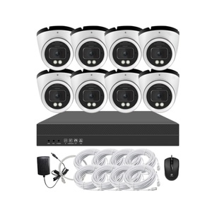 Bán buôn Chất lượng cao 4CH 8CH có dây hai cách âm thanh NVR IP an ninh Hệ thống camera nhà trong nhà ngoài trời PoE Night Vision mạng - Product Image 4