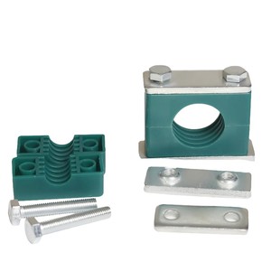 Support mural en acier inoxydable 316 304 satiné miroir, petite pince de type D, prévention de la rouille, pour main courante - Product Image 2