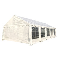 Carpa de lujo para fiestas al aire libre de diferentes tamaños, para eventos y bodas, con capacidad para 100, 200 y 300 personas.