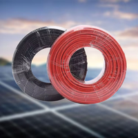 TÜV 2,5 mm, 4 mm, 6 mm, 8 mm, 10 mm, 16 mm, 25 mm, 35 mm, 1500 V, Verzinnter Kupferleiter XLPO Photovoltaik Solar-Gleichstromkabel