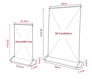 Kích thước nhỏ A3 <span class=keywords><strong>A4</strong></span> cuộn lên biểu ngữ cho bảng hiển thị - Product Image 6