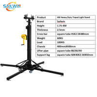 Sailwin Elevador de Torre de Carga Pesada 230KG, Soporte para Truss, Torre de Elevación, Sistema de Elevación para Truss de Escenario y Luces de Exhibición