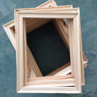 Barres de cadre en bois de pin blanc naturel massif, écologiques, de haute qualité, pour toiles tendues DIY, prix de gros abordable