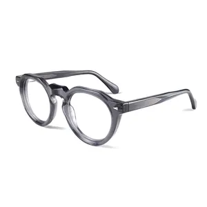 Benyi Manufacturing Quality Thick Frame Acetate Glasses Frame Custom Logo Eyeglasses Frame